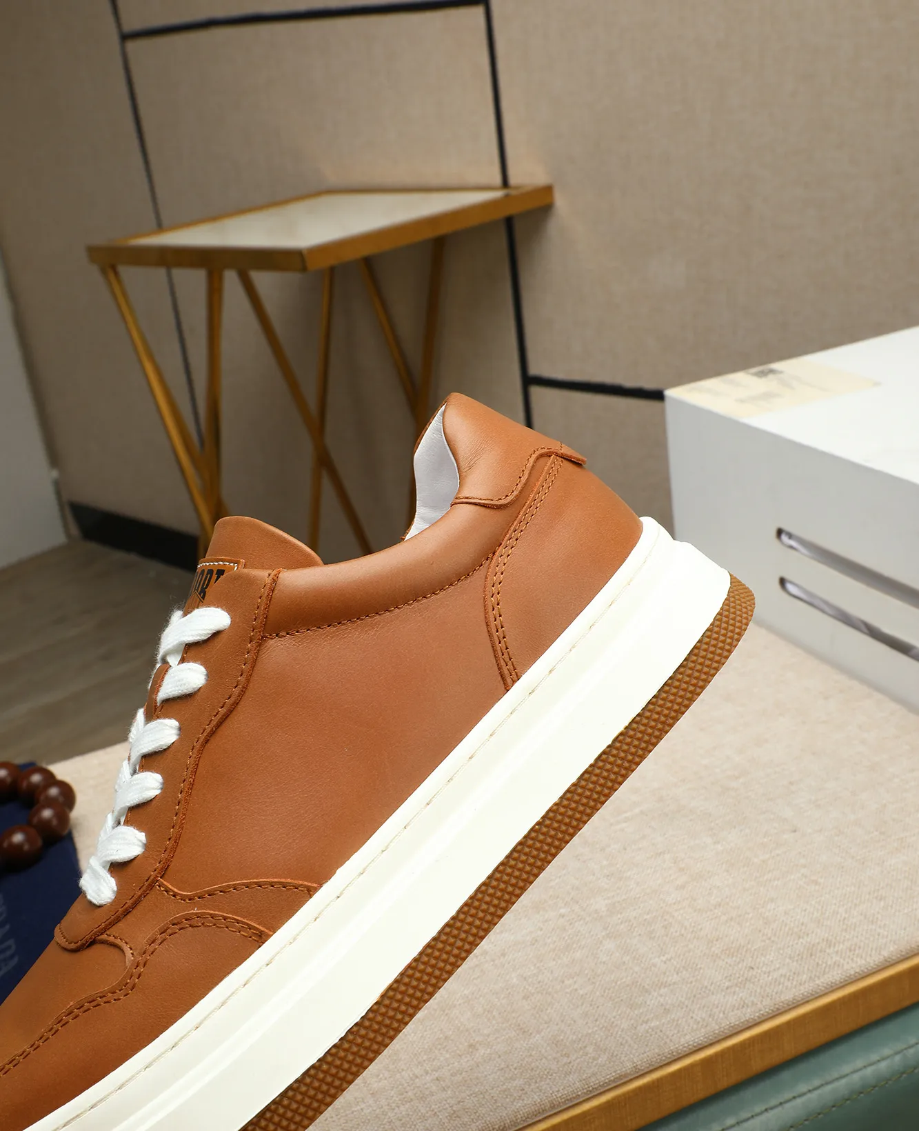 Men's men's shoes 💰440 high-end version. PRADA (Prada) men's casual style, compare the quality at the counter 🧚🏿♂️Imported cowhide fabric 🐎Water-dyed comfortable and soft cowhide lining for feet 🐂Genuine leather outsole with label 🎉 Size 38-44. Can be customized for 45💥🏆